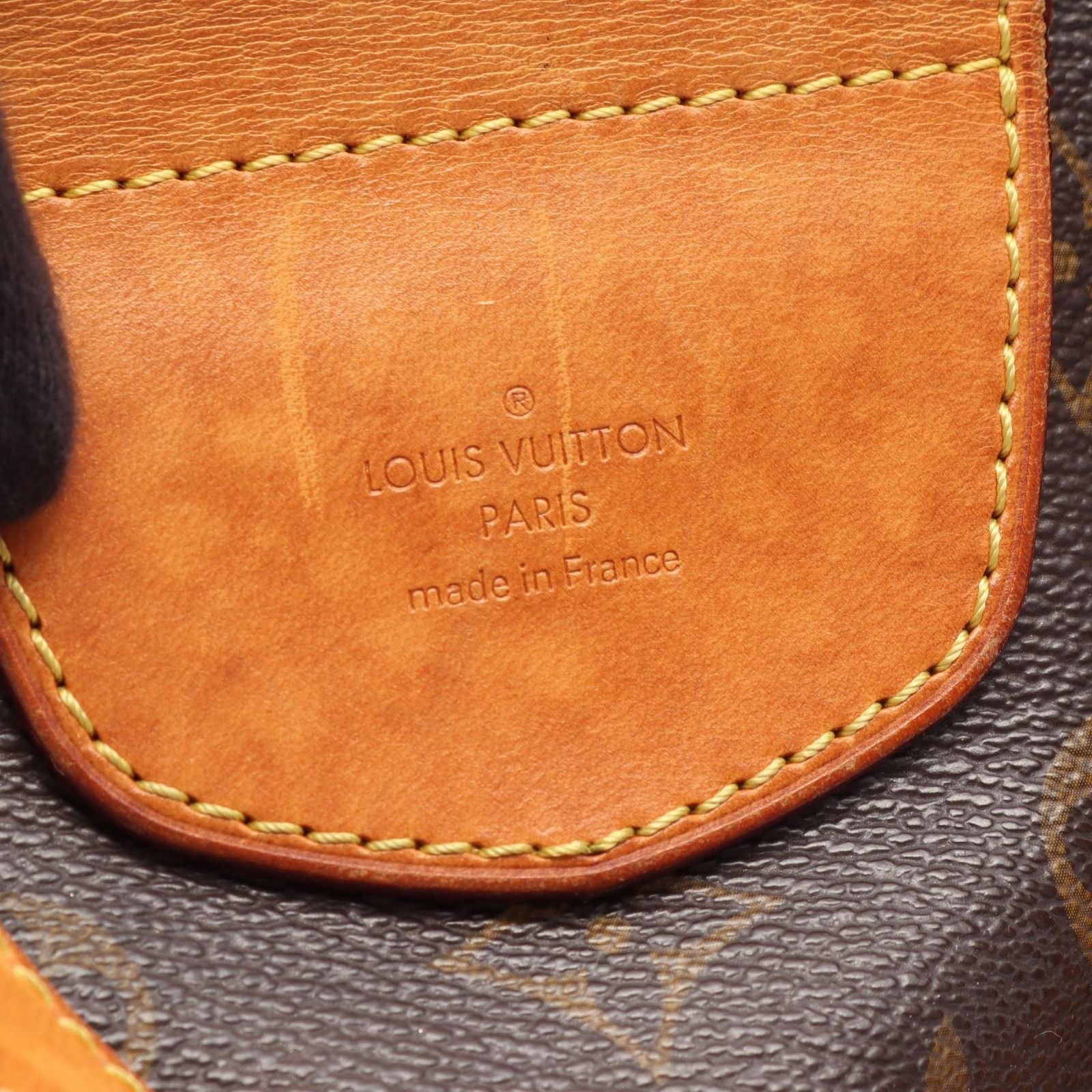 Louis Vuitton Shoulder Bag Strether PM Canvas Leather — view 4