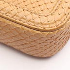 Saint Laurent Paris Shoulder Bag Solferino Mini Beige Exotic Leather — view 6