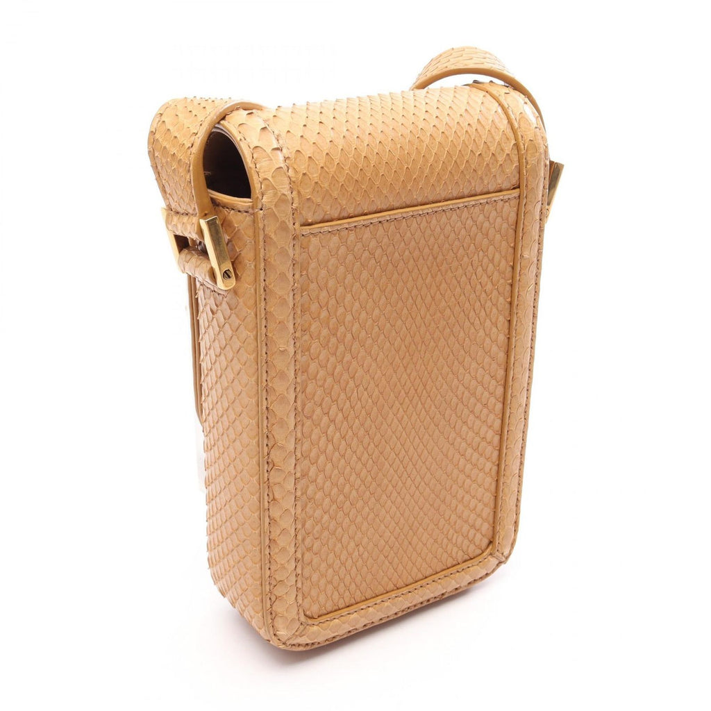 Saint Laurent Paris Shoulder Bag Solferino Mini Beige Exotic Leather — view 2