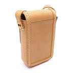 Saint Laurent Paris Shoulder Bag Solferino Mini Beige Exotic Leather — view 2
