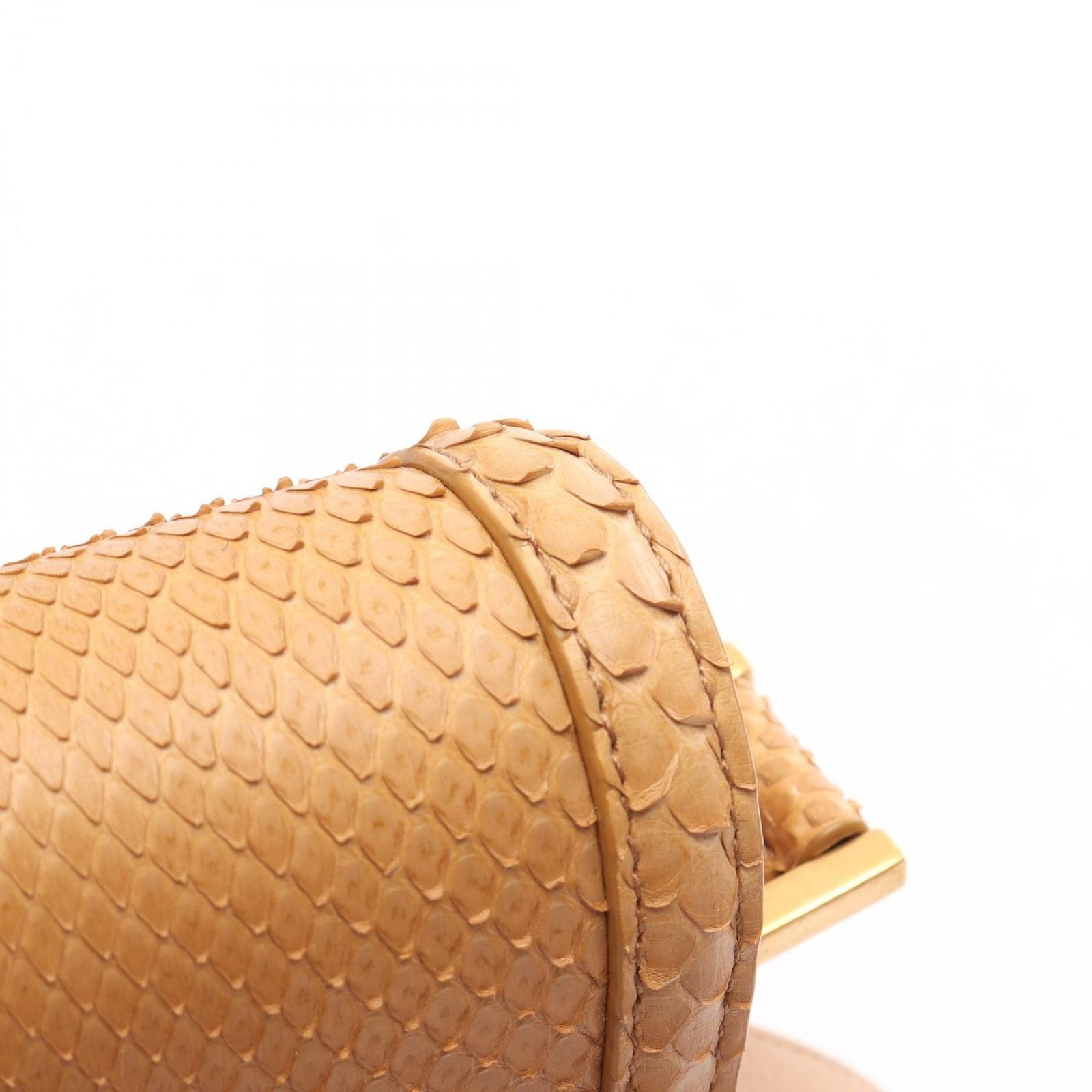 Saint Laurent Paris Shoulder Bag Solferino Mini Beige Exotic Leather — view 7