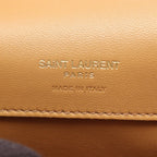 Saint Laurent Paris Shoulder Bag Solferino Mini Beige Exotic Leather — view 4