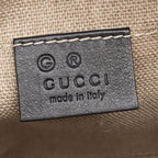 Gucci Shoulder Bag Bree Micro Guccissima Black Leather — view 4