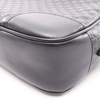 Gucci Shoulder Bag Bree Micro Guccissima Black Leather — view 6