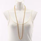Chanel Necklace CC Logo Long Vintage Coco — view 5