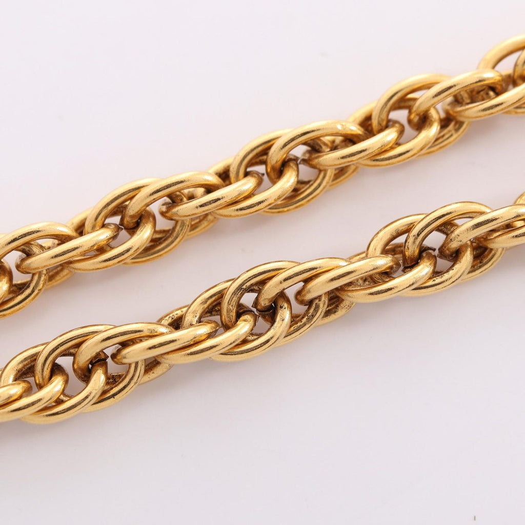 Chanel Necklace CC Logo Long Vintage Coco — view 7