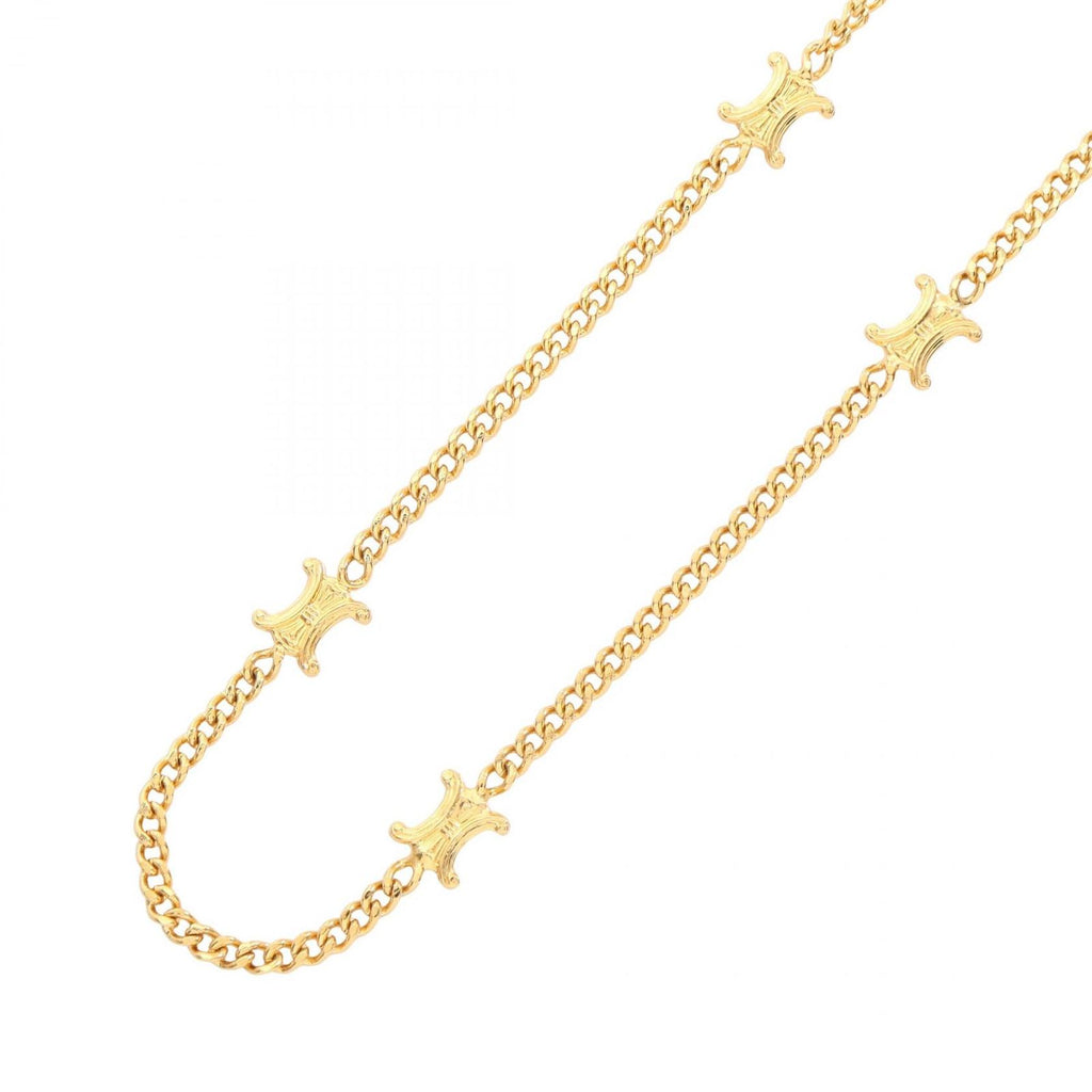 Celine Necklace Macadam Gold