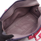 Loewe Amazona 36 Purple Pink Leather Handbag — view 3