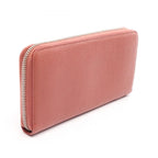 Saint Laurent Paris Round Length Wallet Classic Rive Gauche Terracotta Leather — view 2