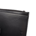 Saint Laurent Paris Pouch Tiny Monogram Bill Black Leather — view 5