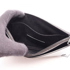 Saint Laurent Paris Pouch Tiny Monogram Bill Black Leather — view 3