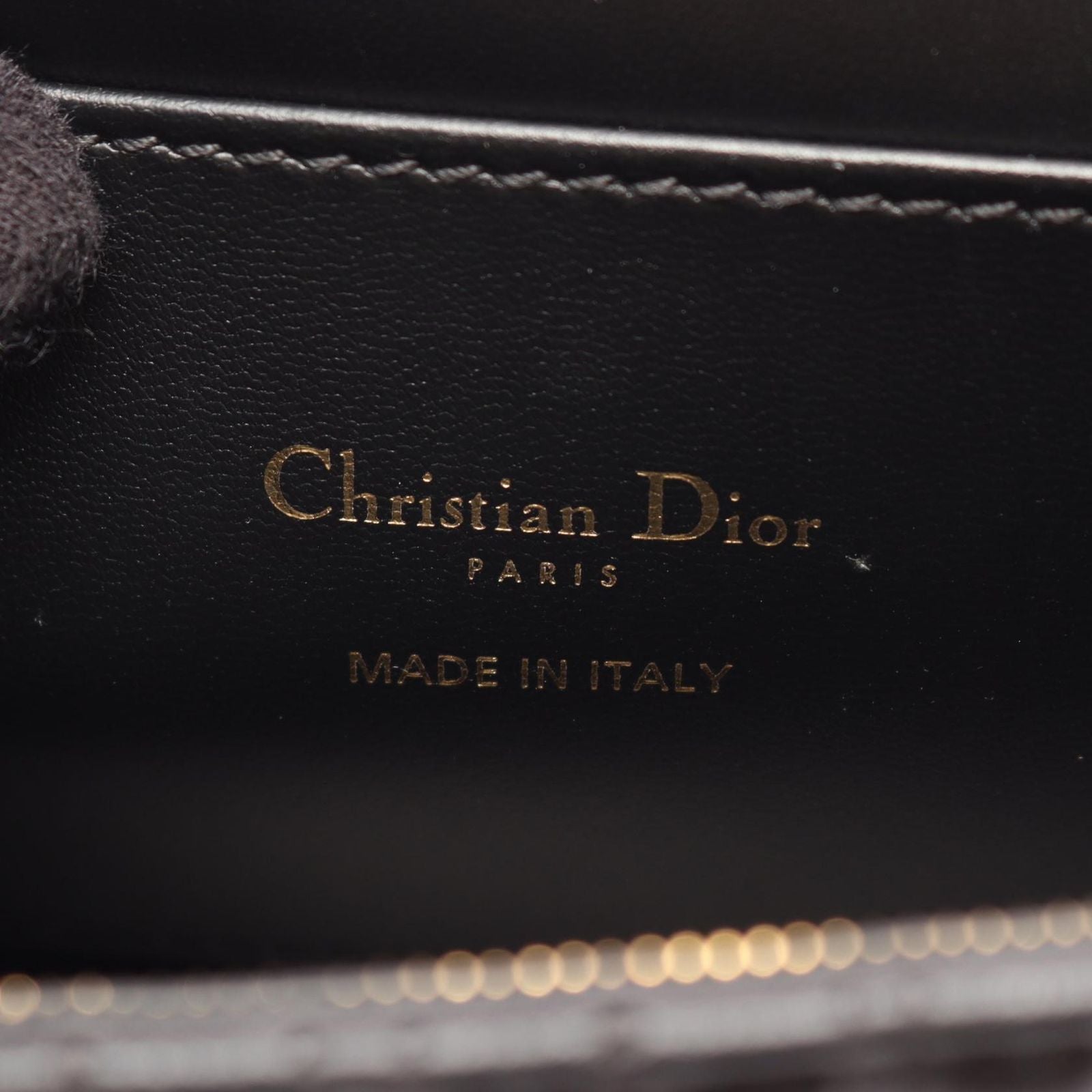 Dior Shoulder Bag Miss Dior All Over Black Leather Miss Dior All Quilted Flap — view 4