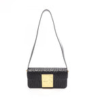 Dior Shoulder Bag Miss Dior All Over Black Leather Miss Dior All Quilted Flap — view 7