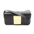 Dior Shoulder Bag Miss Dior All Over Black Leather Miss Dior All Quilted Flap