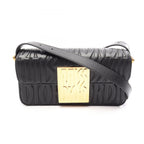 Dior Shoulder Bag Miss Dior All Over Black Leather Miss Dior All Quilted Flap