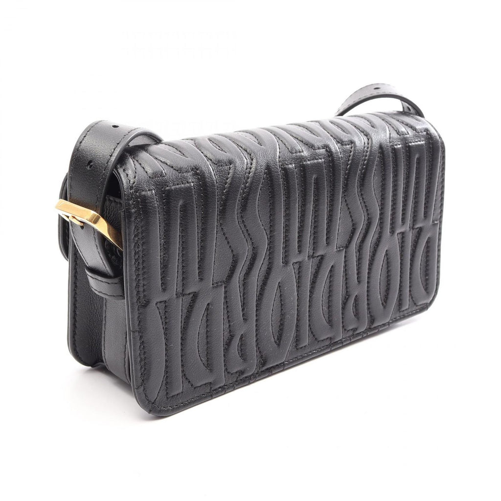 Dior Shoulder Bag Miss Dior All Over Black Leather Miss Dior All Quilted Flap — view 2