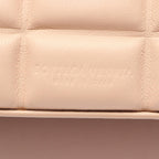 Bottega Veneta Shoulder Bag Padded Half Moon Pink Beige Leather Mini — view 4