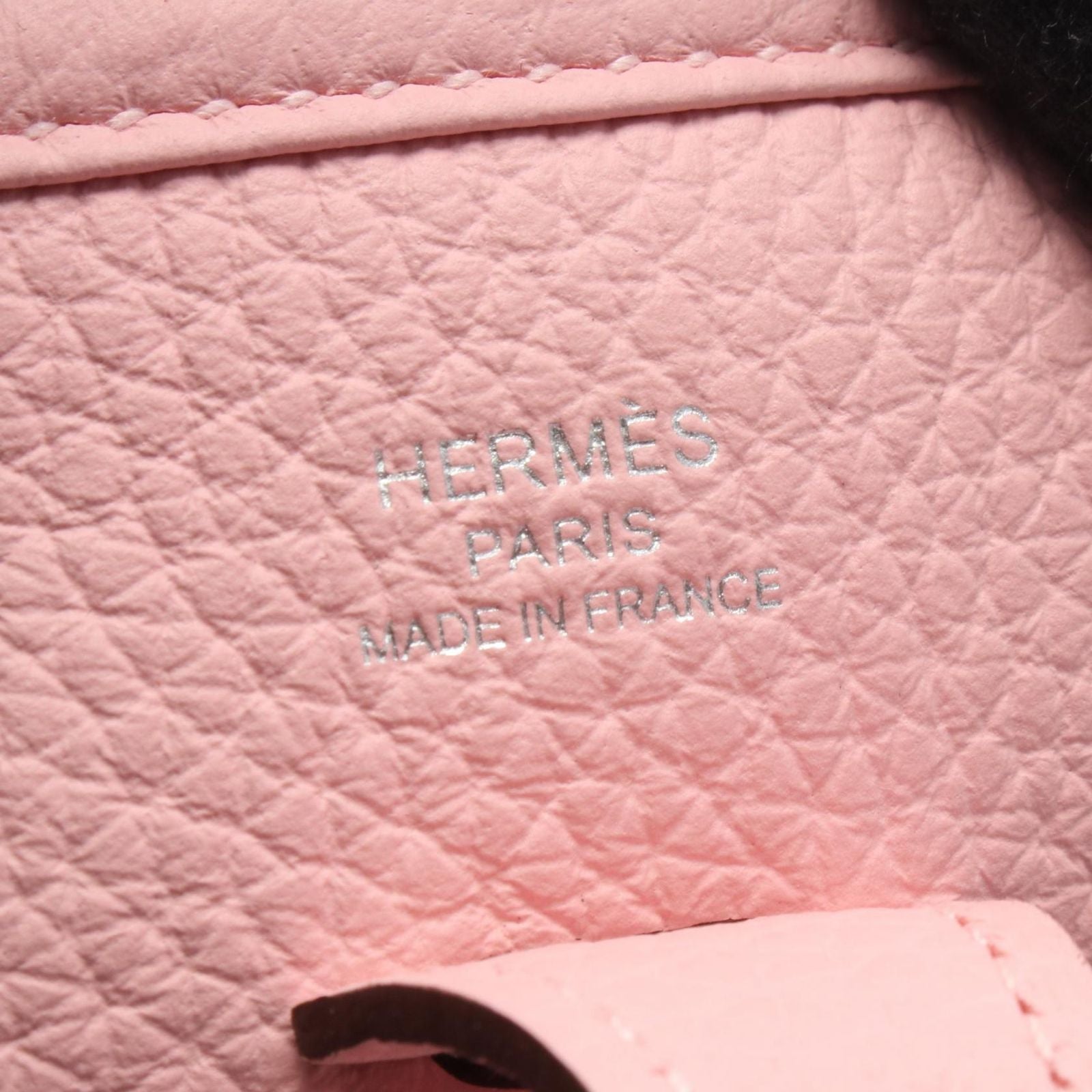 Hermes Shoulder Bag Evelyne 23 Rose Sakura Leather — view 4
