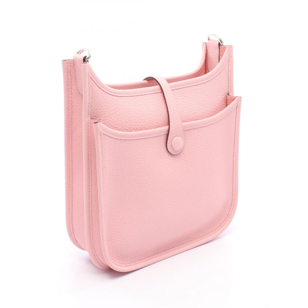 Hermes Shoulder Bag Evelyne 23 Rose Sakura Leather — view 2