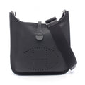 Hermes Shoulder Bag Evelyne 3 Trois PM Black Leather