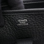 Hermes Shoulder Bag Evelyne 3 Trois PM Black Leather — view 4
