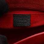 Gucci Bamboo 002 Black Leather Handbag — view 4