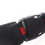 Gucci Waist Bag Soft GG Supreme Sherry Line Black Gray Navy Canvas Leather — view 6