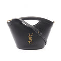 Saint Laurent Paris Celia Mini 2-Way Black Leather Handbag