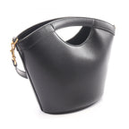 Saint Laurent Paris Celia Mini 2-Way Black Leather Handbag — view 2