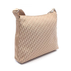 Dior Shoulder Bag Trotter Beige Brown Canvas Leather — view 2