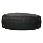 Chanel Tote Bag Black Perforated Leather — view 5