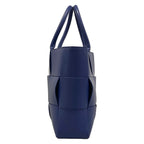 Bottega Veneta Tote Bag the Alco Blue Leather — view 4