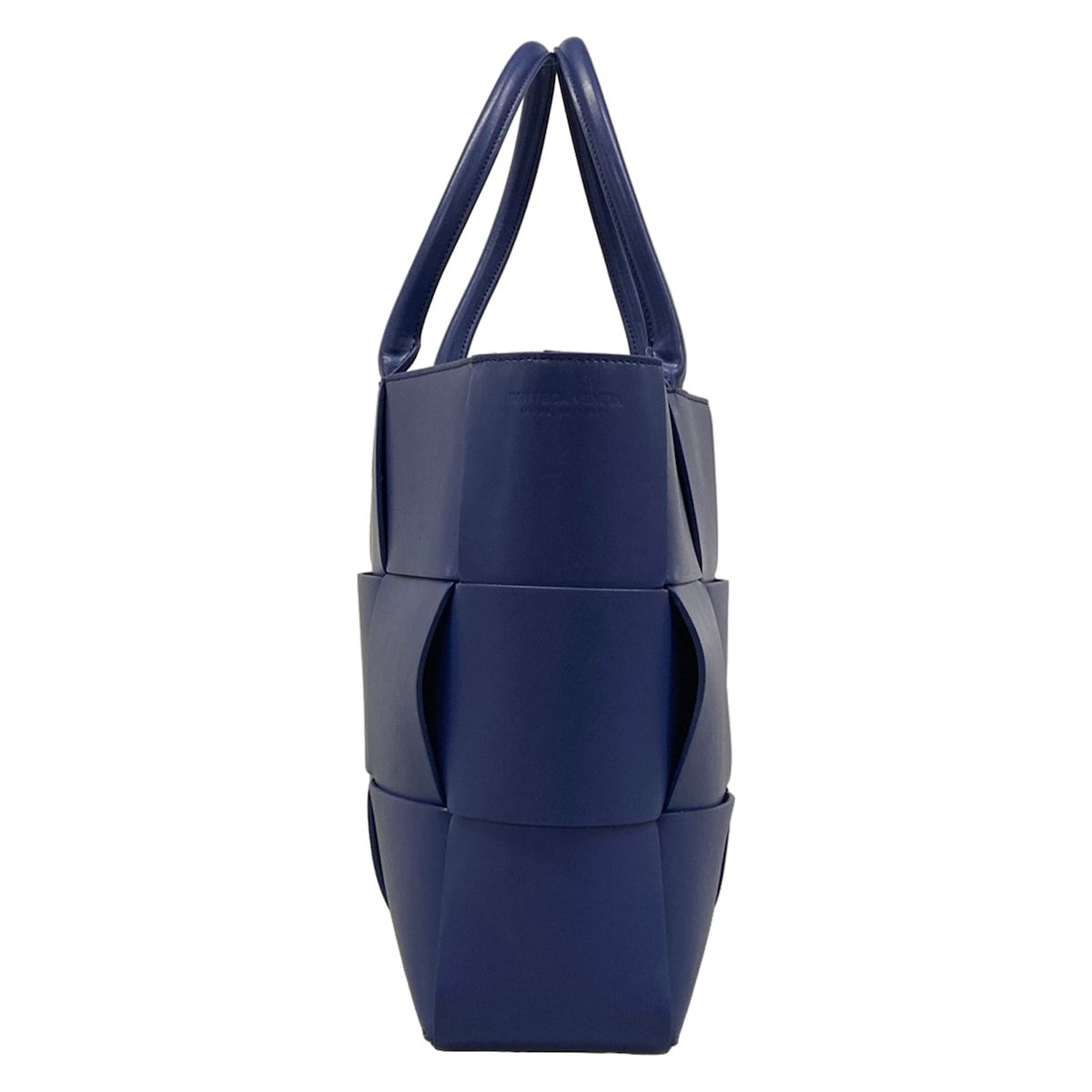 Bottega Veneta Tote Bag the Alco Blue Leather — view 4