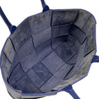 Bottega Veneta Tote Bag the Alco Blue Leather — view 7