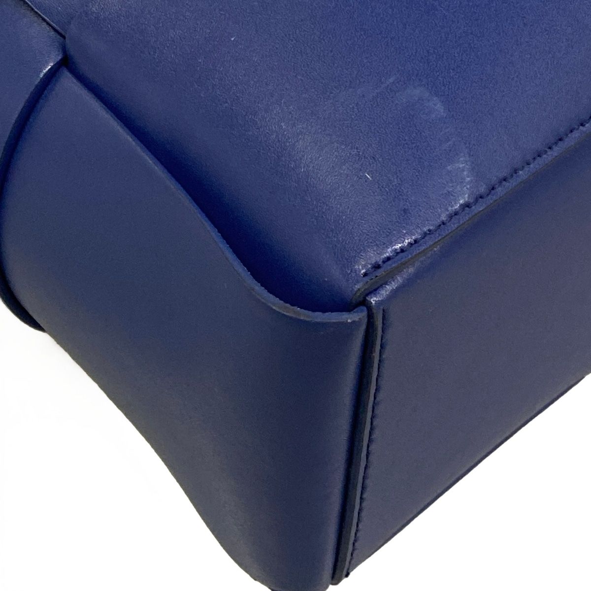 Bottega Veneta Tote Bag the Alco Blue Leather — view 6