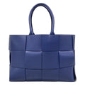Bottega Veneta Tote Bag the Alco Blue Leather