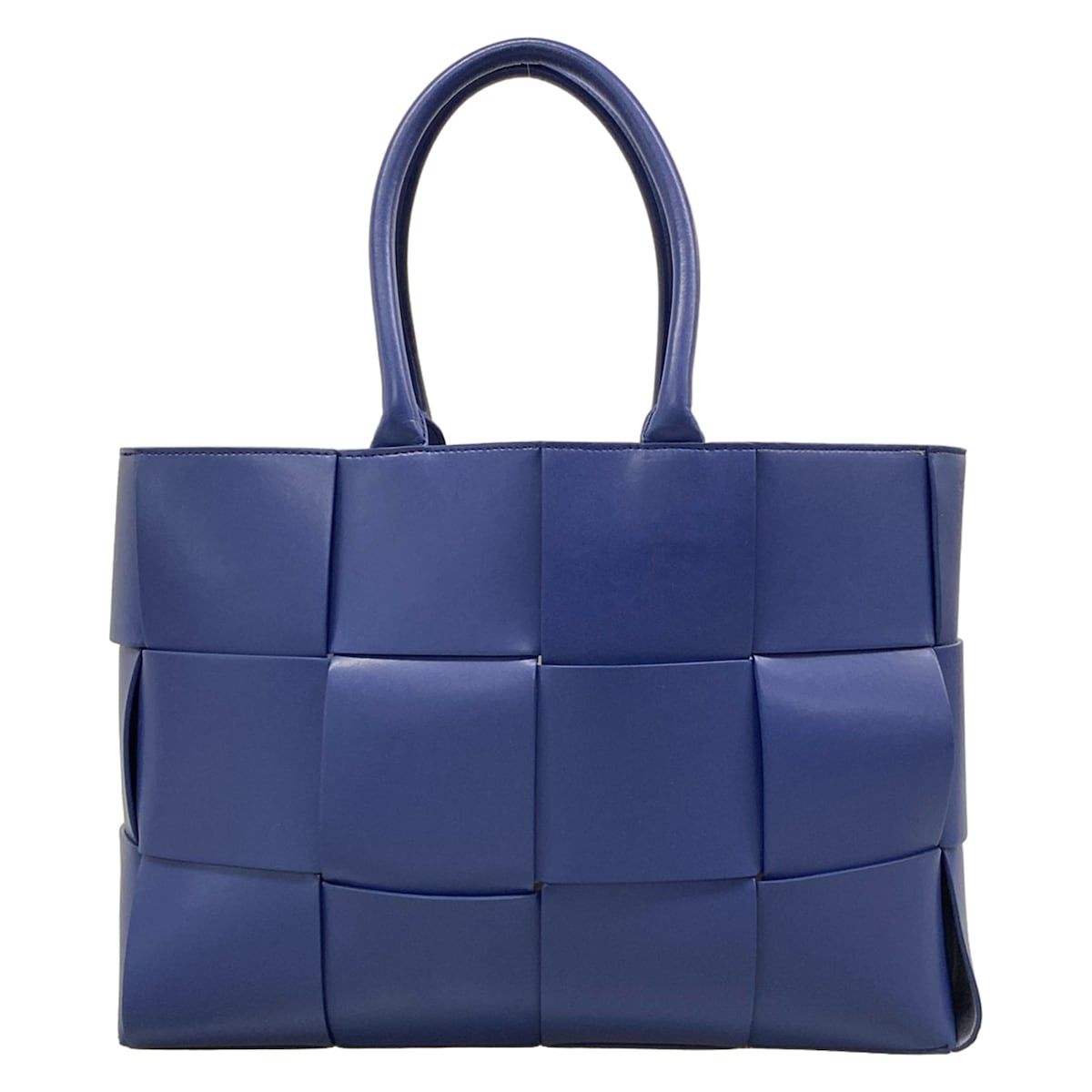 Bottega Veneta Tote Bag the Alco Blue Leather