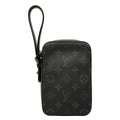 Louis Vuitton Monogram Canvas Box Clutch Eclipse