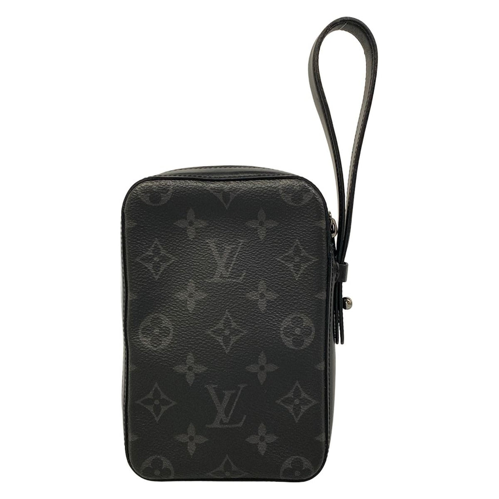 Louis Vuitton Monogram Canvas Box Clutch Eclipse — view 3