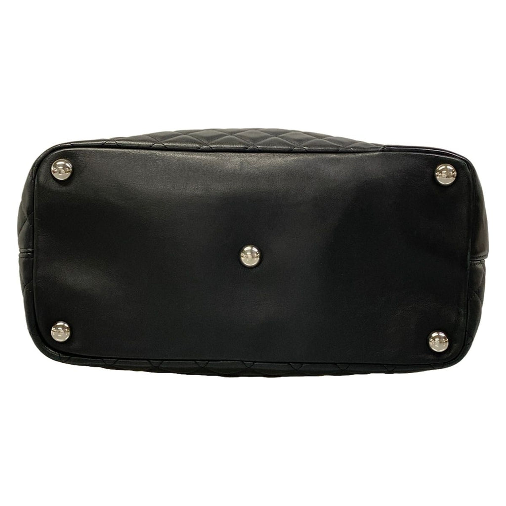Chanel Tote Bag Cambon Line Large Black Lambskin — view 5