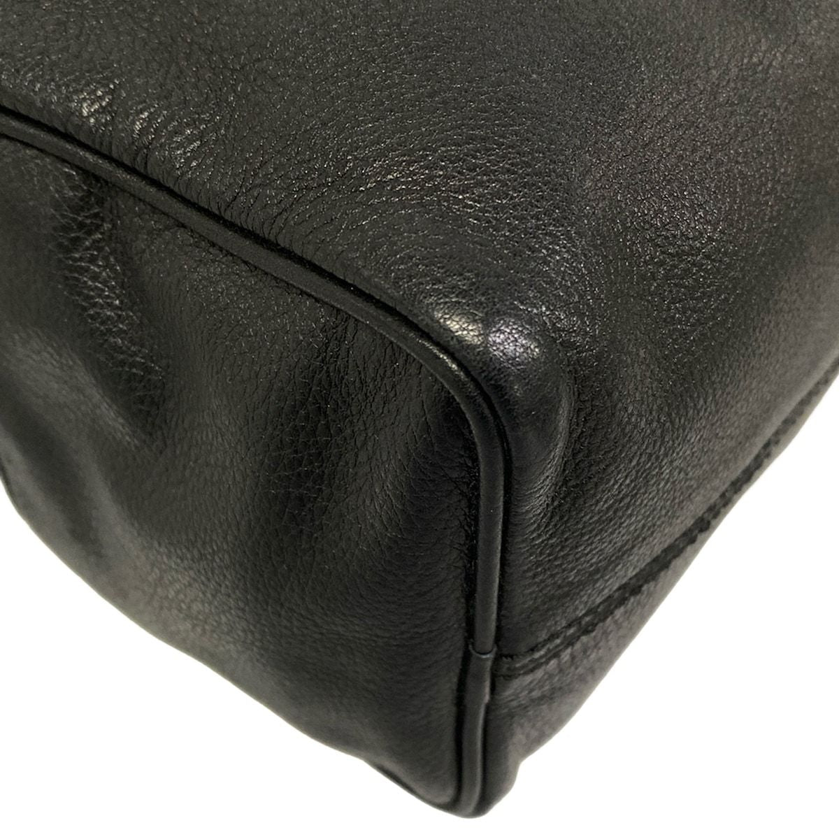 Loewe Handbag Black Leather — view 6