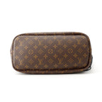 Louis Vuitton Tote Bag Monogram Gray Leather Neverfull Inside Out MM Reversible — view 3