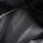 Saint Laurent Paris Tote Bag Wide Puffer Logo Nylon Black — view 8