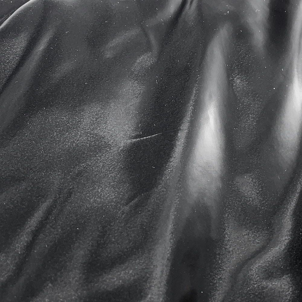 Saint Laurent Paris Tote Bag Wide Puffer Logo Nylon Black — view 6