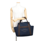 Hermes Sac de Pansage Groom Navy 2-Way Tote Bag — view 4