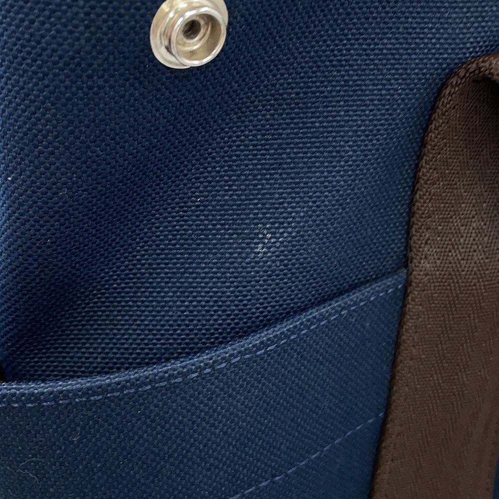 Hermes Sac de Pansage Groom Navy 2-Way Tote Bag — view 7