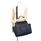 Hermes Sac de Pansage Groom Navy 2-Way Tote Bag — view 5