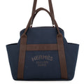Hermes Sac de Pansage Groom Navy 2-Way Tote Bag