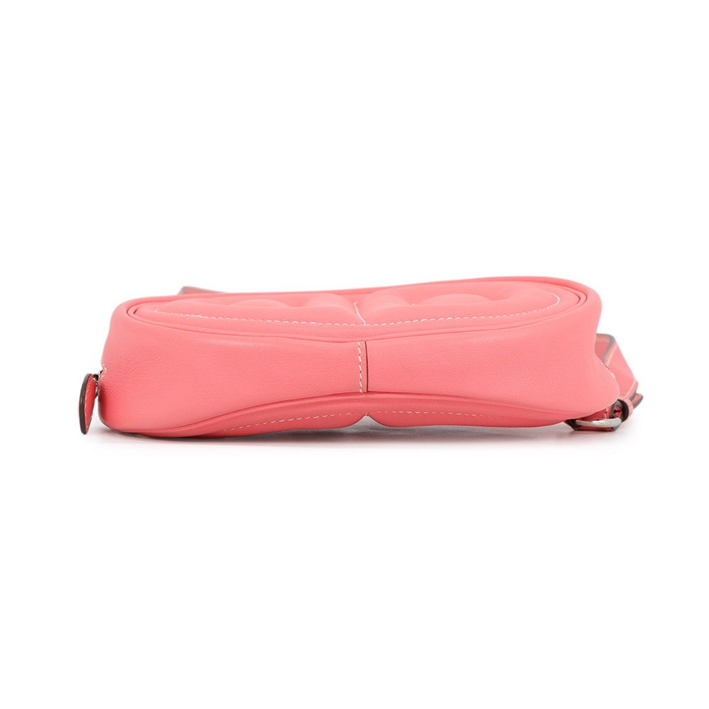Hermes Waist Bag in the Loop Verso Roseete Terre Batieux Silver Swift — view 3