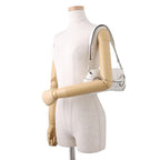 Gucci Horsebit Chain Small Leather White Handbag — view 5